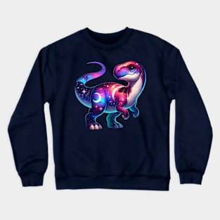 Cute Coloful Dinosaur Crewneck Sweatshirt